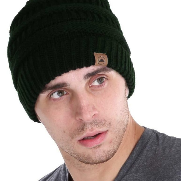 NWT Cable knit beanie - Chunky and soft - Black - Picture 4 of 6